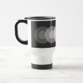 De Voyage Mug - Deux cercles concentriques répétés (Gauche)