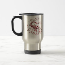 Mug élégant Scorpion Zodiaque