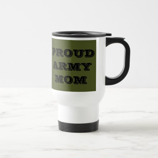De Voyage Mug Fier Armée Maman (Droite)