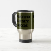 De Voyage Mug Fier Armée Maman (Devant gauche)