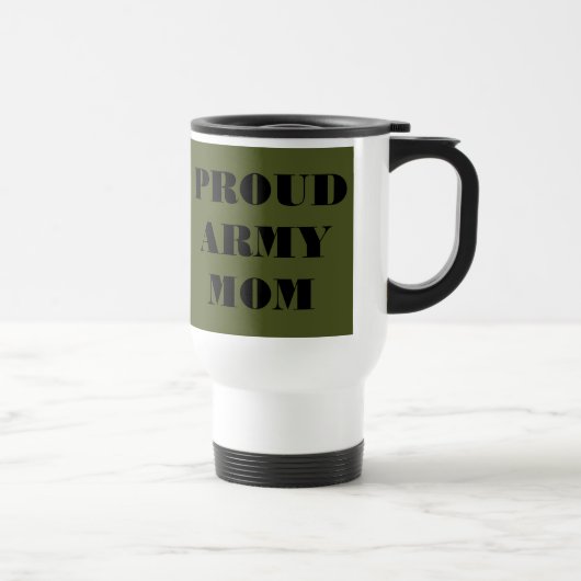 De Voyage Mug Fier Armée Maman (Droite)