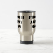 De Voyage Mug Fier Armée Maman (Centre)