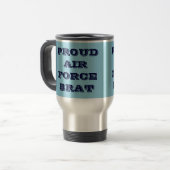 De Voyage Mug Fiers Air Force Brat (Devant gauche)