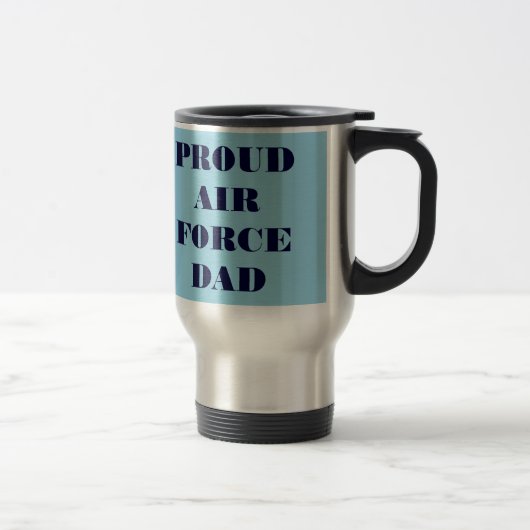 De Voyage Mug Fiers Air Force Papa (Droit)
