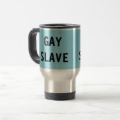 De Voyage Mug Gay Slave (Devant gauche)