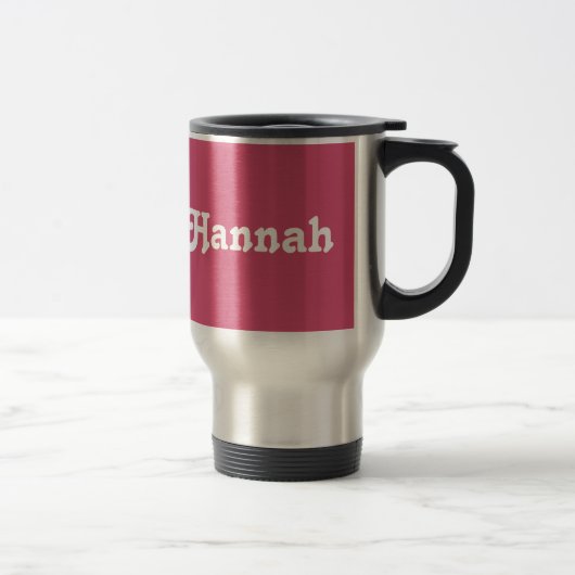 De Voyage Mug Hannah (Droit)