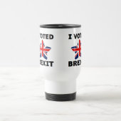 De Voyage Mug I a voté le Brexit (Centre)