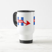 De Voyage Mug Jamais Hillary (Devant gauche)