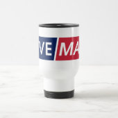 De Voyage Mug LIVE MAD Motivation Gras (Centre)