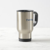 De Voyage Mug mon thé préféré est le café (Devant droit)