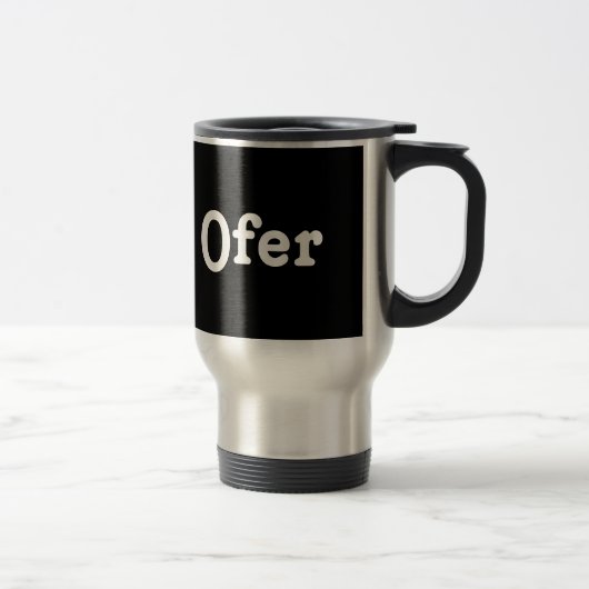De Voyage Mug Ofer (Droit)