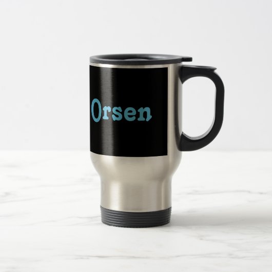 De Voyage Mug Orsen (Droit)