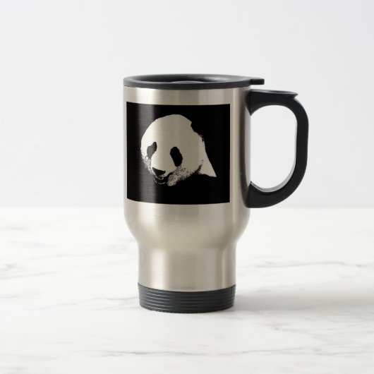 De Voyage Mug Panda noir et blanc (Droit)