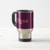 De Voyage Mug Rose (Devant gauche)