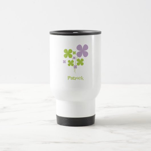 De Voyage Mug Shamrock personnalisable (Centre)