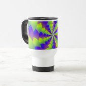 De Voyage Mug spirale jaune et pourpre (Devant gauche)