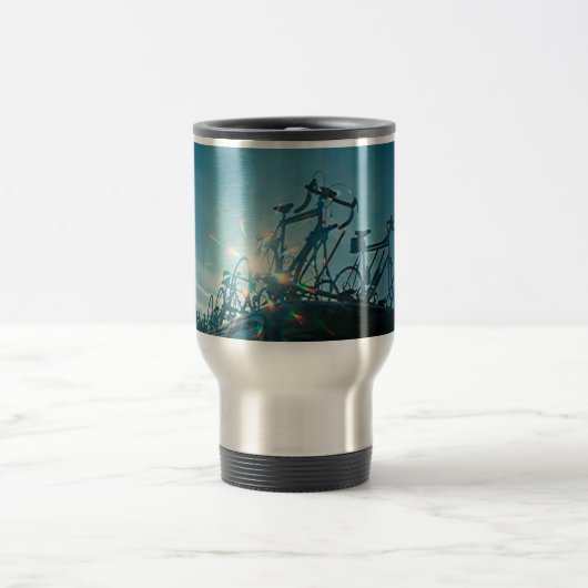 De Voyage Mug - Transport à bicyclette (Centre)