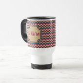 De Voyage Mug Tropical Zigzag (Devant gauche)