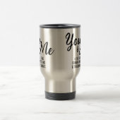 De Voyage Mug vous & moi personnalisé (Centre)