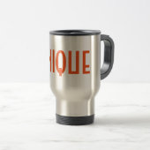 De Voyage Mug Voyage/navette unique (Devant droit)