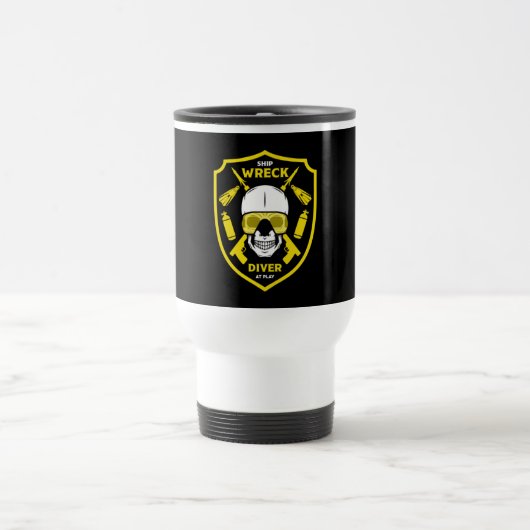 De Voyage naufrage plongeurs mug (Centre)