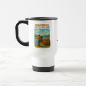 De Voyage No Boardrooms/Open Road Travel Mug | Add Text/Name (Gauche)