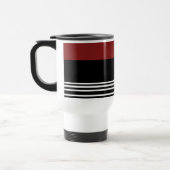 De Voyage Noir Rouge Blanc>CaféVoyage Mug (Gauche)