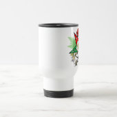 De Voyage OES floral Emblem Travel Mug (Centre)
