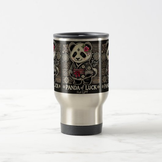 De Voyage Panda of Luck Travel Mug 35 (Centre)