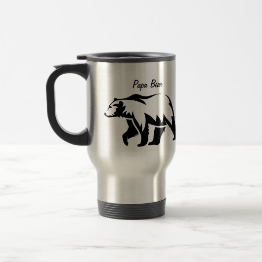 De Voyage Papa Bear Travel Mug (Gauche)