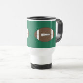 De Voyage Papa Football Café Mug (Devant droit)