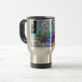 De Voyage Passez Dans Une Teddy..Roosevelt Drôle Cadeaux Mug (Devant gauche)