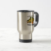 De Voyage Perch Whisperer Bateau léger Mug (Devant droit)