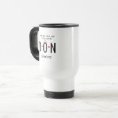 De Voyage Personalisé DON Nurse Travel Mug (Devant gauche)