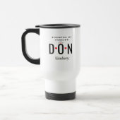 De Voyage Personalisé DON Nurse Travel Mug (Gauche)