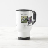 De Voyage Personalized Travel Mug For Animal Lovers (Devant droit)