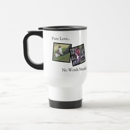 De Voyage Personalized Travel Mug For Animal Lovers (Gauche)