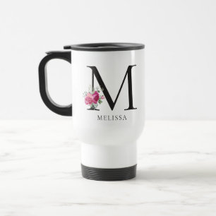 De Voyage Personnalisez-Le ! Peonies sucrées Mug Commuter in