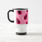 De Voyage Pine rose cônes café Mug (Gauche)