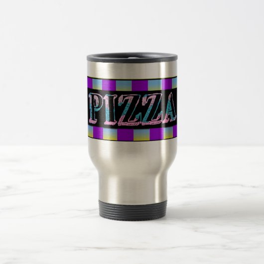 De Voyage Pizza Travel Mug (Centre)