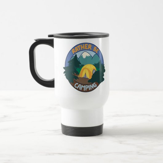 De Voyage Plutôt Camping Voyageur / Commuter Mug (Gauche)