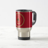 De Voyage Pompiers VVV Maltese Cross Custom Mug (Devant droit)