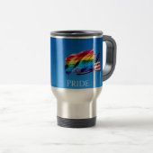 De Voyage 'Pride' Travel Coffee Mug (Devant droit)