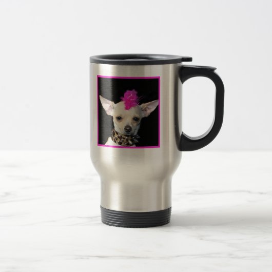 De Voyage Punk Chihuahua Mug (Droit)