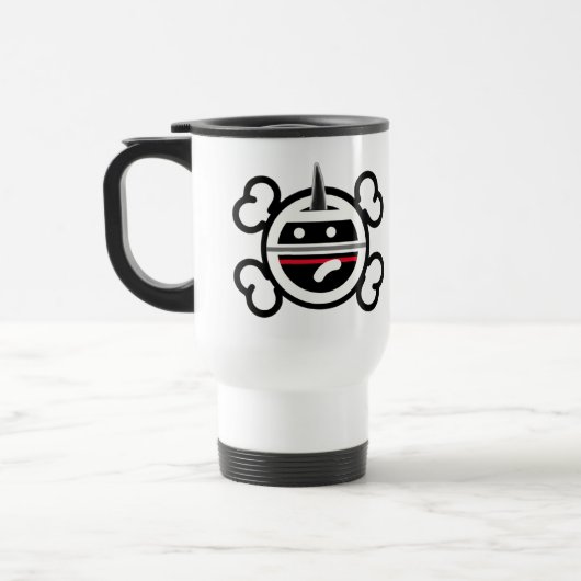 De Voyage Punkrock Unicorn Travel Mug (Gauche)