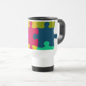 De Voyage Puzzle Mug (Devant droit)