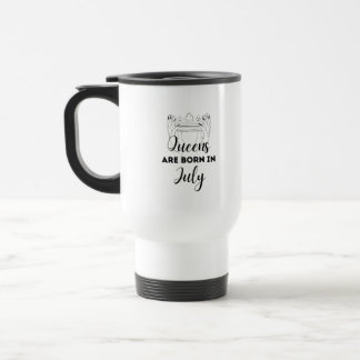 De Voyage Queens Are Born in July Birthday Gift Mug for Her