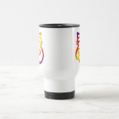 De Voyage Rainbow Trinity Knot Celtic Chat Travel Mug (Centre)