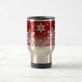 De Voyage Red - mug Let It Snow (Centre)