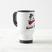 De Voyage Rock Star Snowman Mug (Devant gauche)